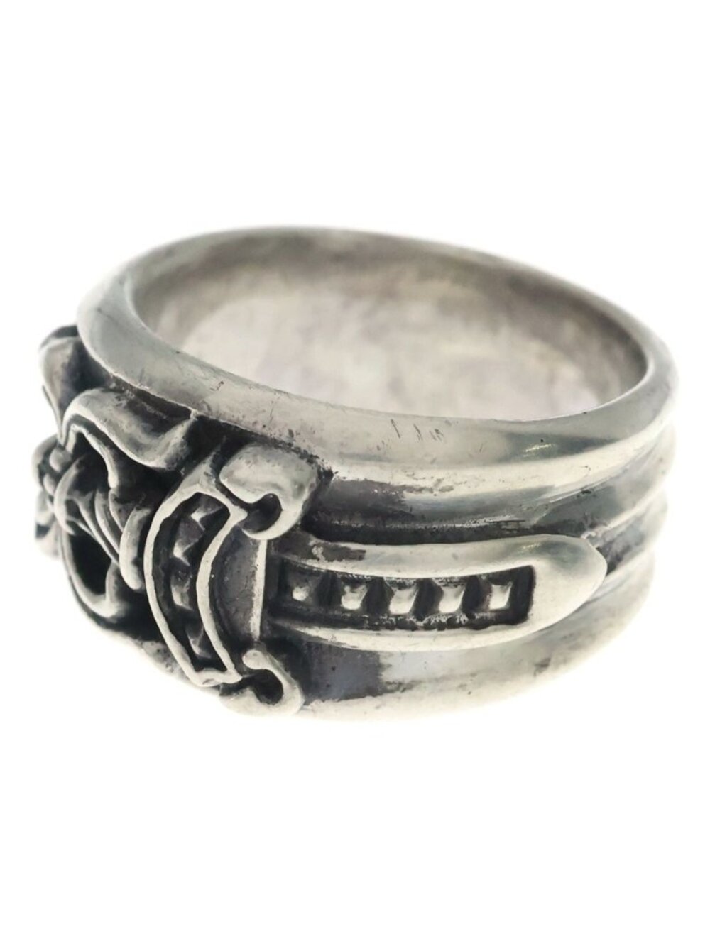 Chrome Hearts Dagger Ring Silver